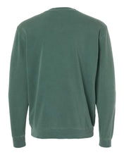Load image into Gallery viewer, Custom Lake Vintage Pigment Dyed Crewneck Sweatshirt - Alpine Green