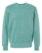 Load image into Gallery viewer, Custom Lake Vintage Pigment Dyed Crewneck Sweatshirt - Mint