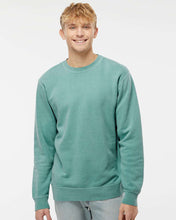Load image into Gallery viewer, Custom Lake Vintage Pigment Dyed Crewneck Sweatshirt - Mint