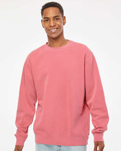 Load image into Gallery viewer, Custom Lake Vintage Pigment Dyed Crewneck Sweatshirt - Pink