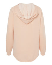 Load image into Gallery viewer, Women’s Custom Lake Lightweight California Wave Wash Hooded / Hoodie Sweatshirt - Blush