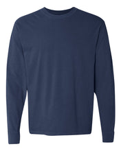 Load image into Gallery viewer, Custom Lake - Garment-Dyed Heavyweight Long Sleeve T-Shirt - Navy
