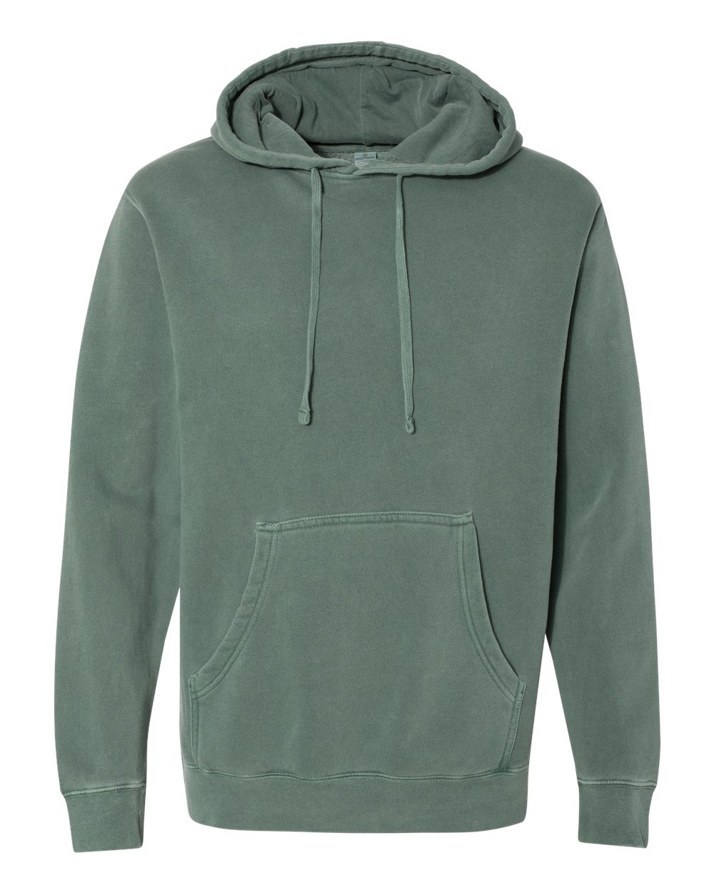 Custom Lake Vintage Pigment Dyed Hoodie Alpine Green