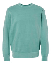 Load image into Gallery viewer, Custom Lake Vintage Pigment Dyed Crewneck Sweatshirt - Mint
