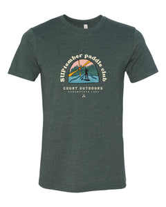 Court Outdoors Tee - Heather Forest