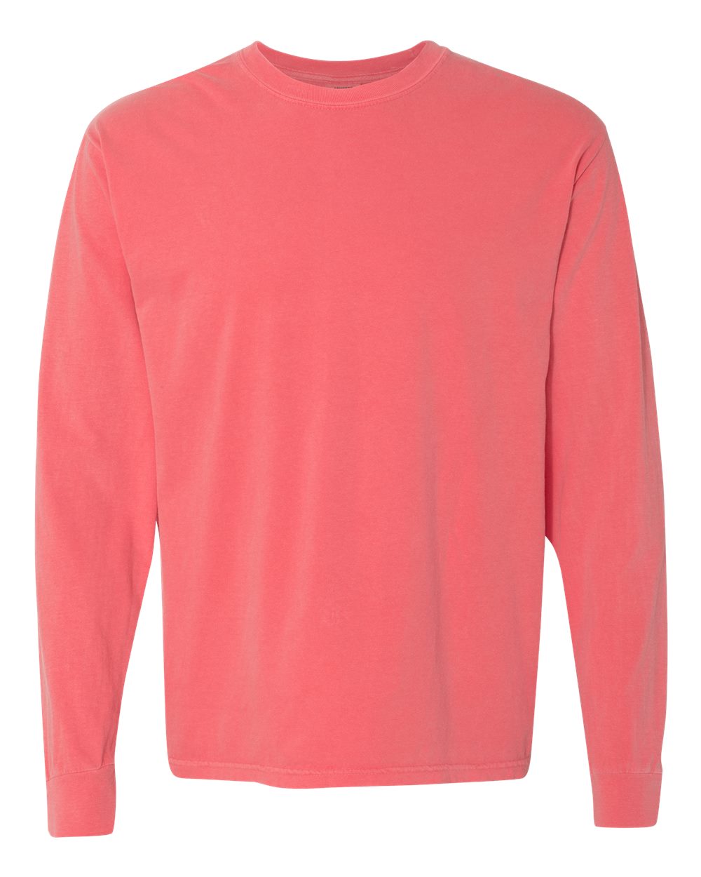 Custom Lake - Garment-Dyed Heavyweight Long Sleeve T-Shirt - Watermelon